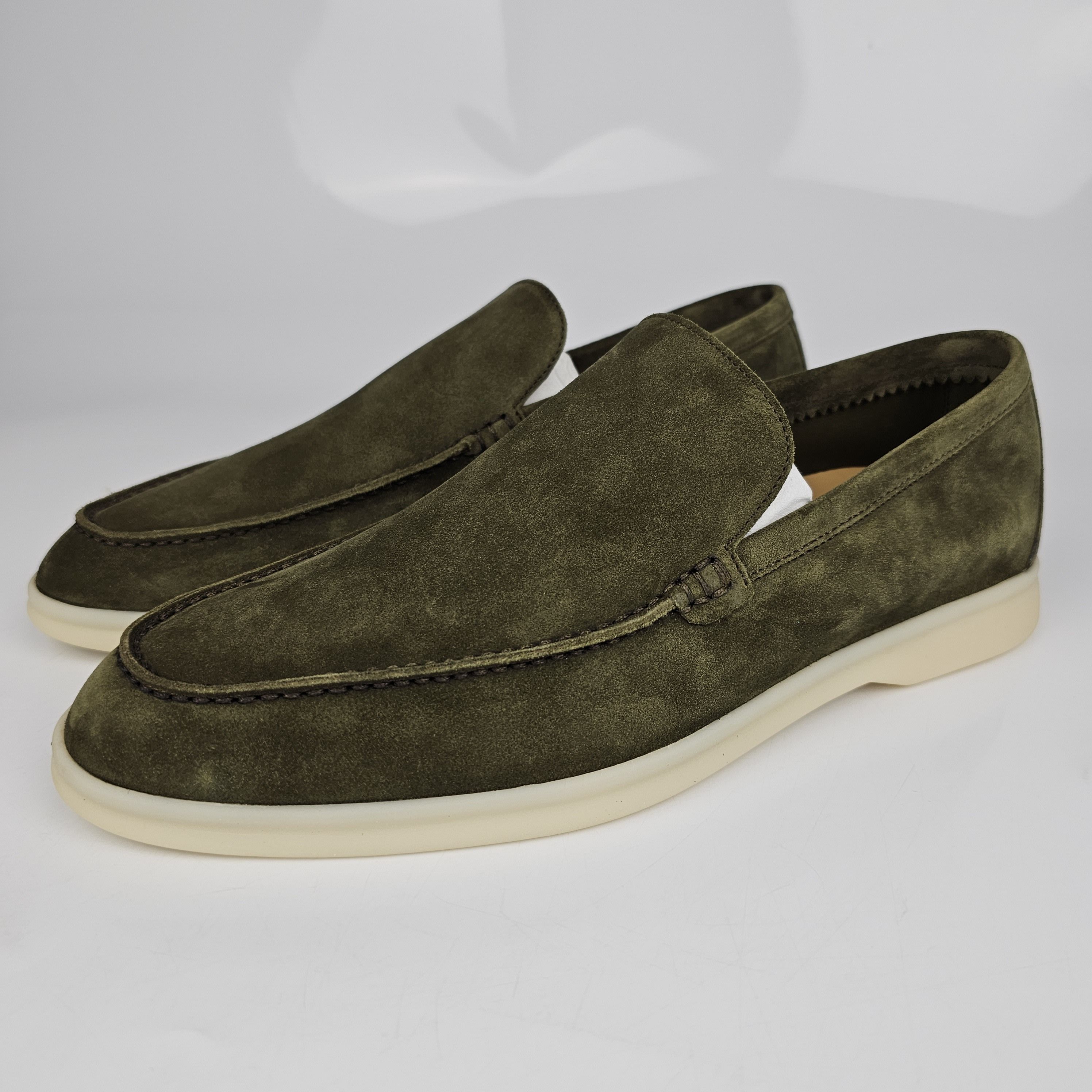 Summer Walk Loafers in Suede Loden