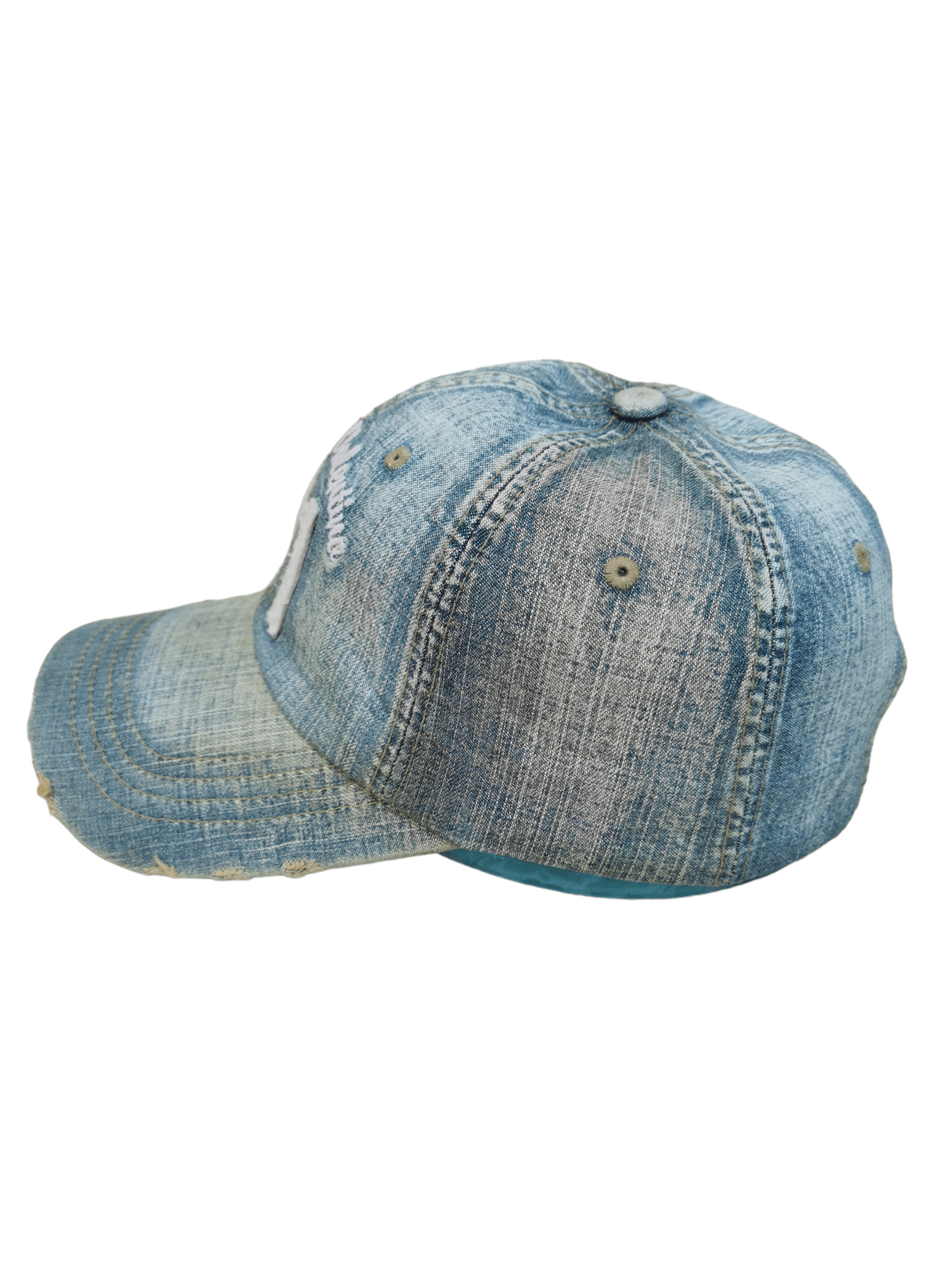 Valentino DESIGNER RUDOLPH VALENTINO DENIM HAT CAP Size ONE SIZE - 2 Thumbnail
