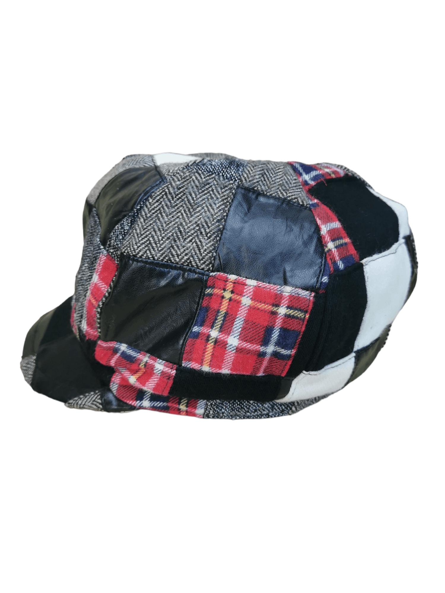 Japanese Brand × Vintage JAPANESE DESIGNER PATCHWORK HAT CAP Size ONE SIZE - 3 Thumbnail