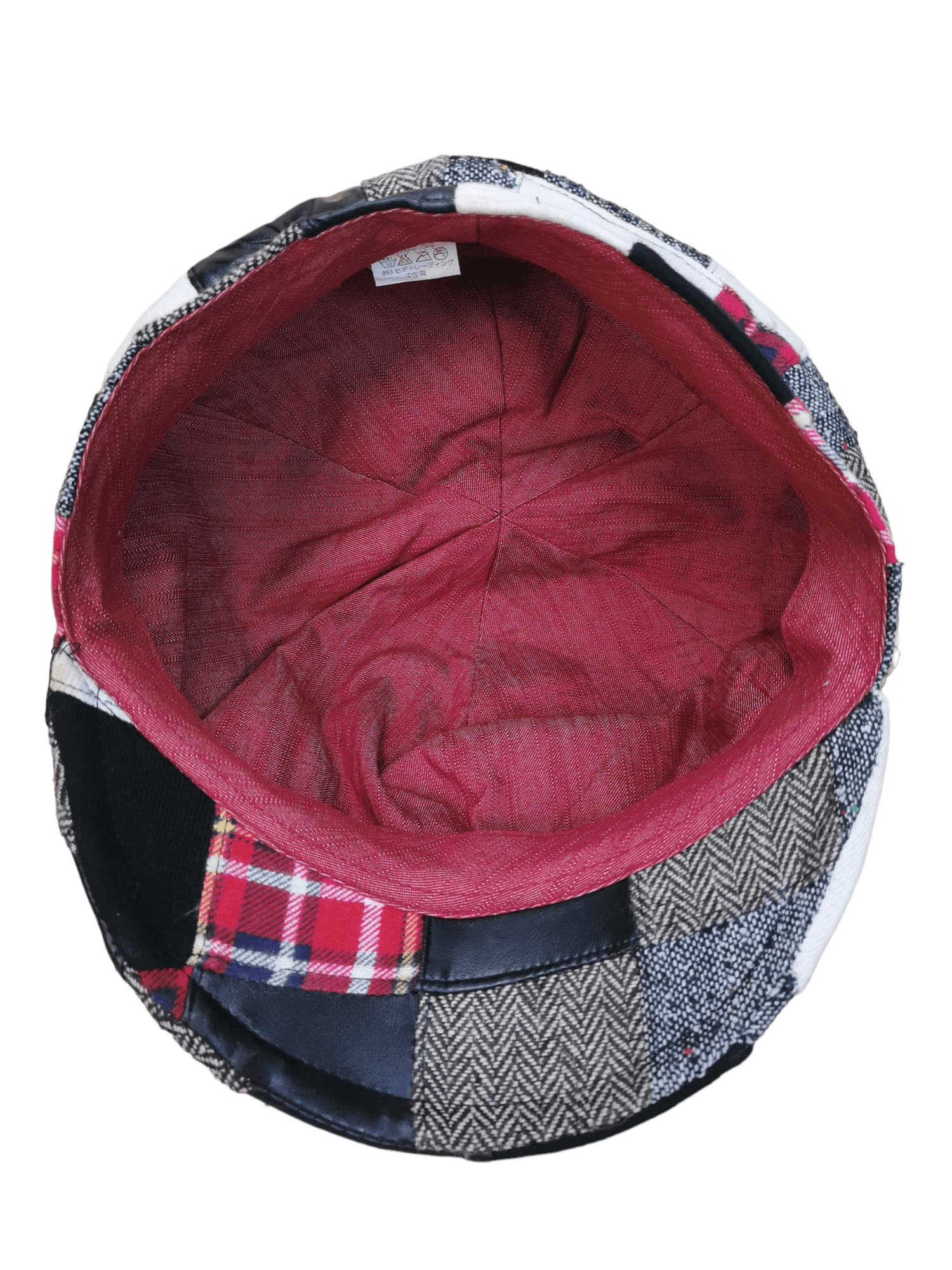 Japanese Brand × Vintage JAPANESE DESIGNER PATCHWORK HAT CAP Size ONE SIZE - 6 Thumbnail
