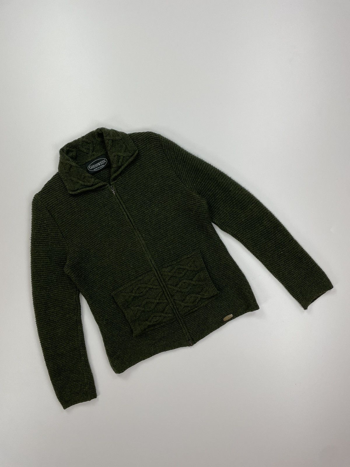 GIESSWEIN × Vintage GIESSWEIN made in Austria Green full zip sweater size 38 Size M / US 6-8 / IT 42-44 - 6 Thumbnail