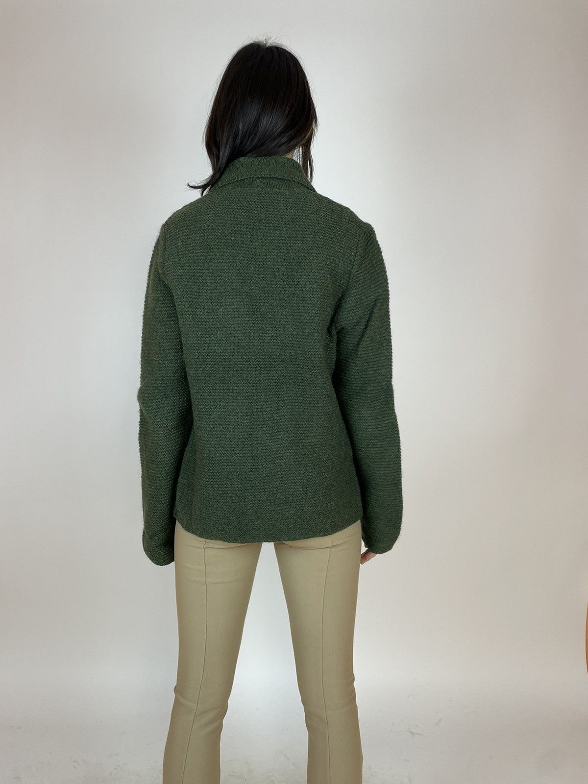 GIESSWEIN × Vintage GIESSWEIN made in Austria Green full zip sweater size 38 Size M / US 6-8 / IT 42-44 - 5 Thumbnail