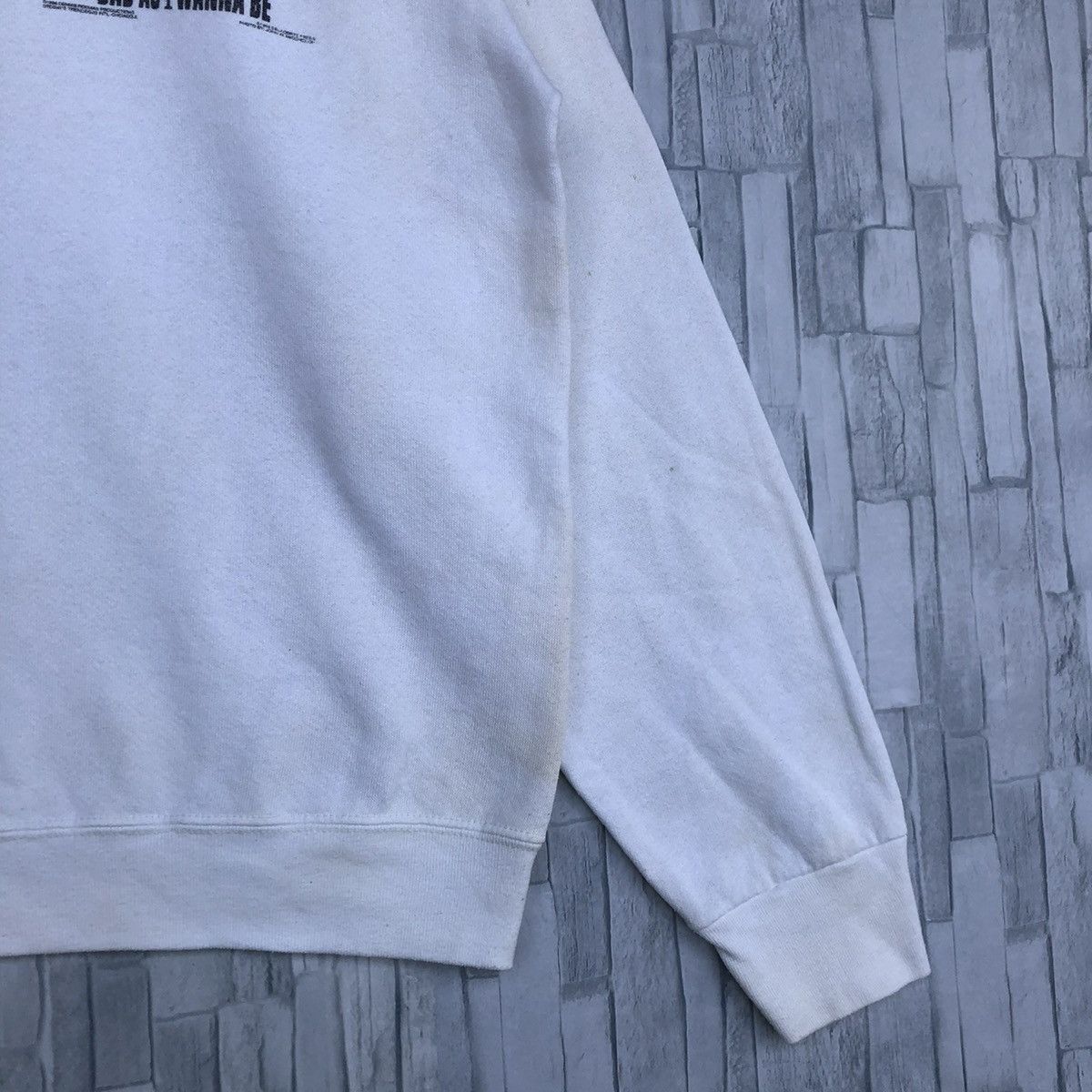 Vintage Vintage Dennis Rodman Bad As I Wanna Be Sweatshirt Jumper Size US L / EU 52-54 / 3 - 5 Thumbnail