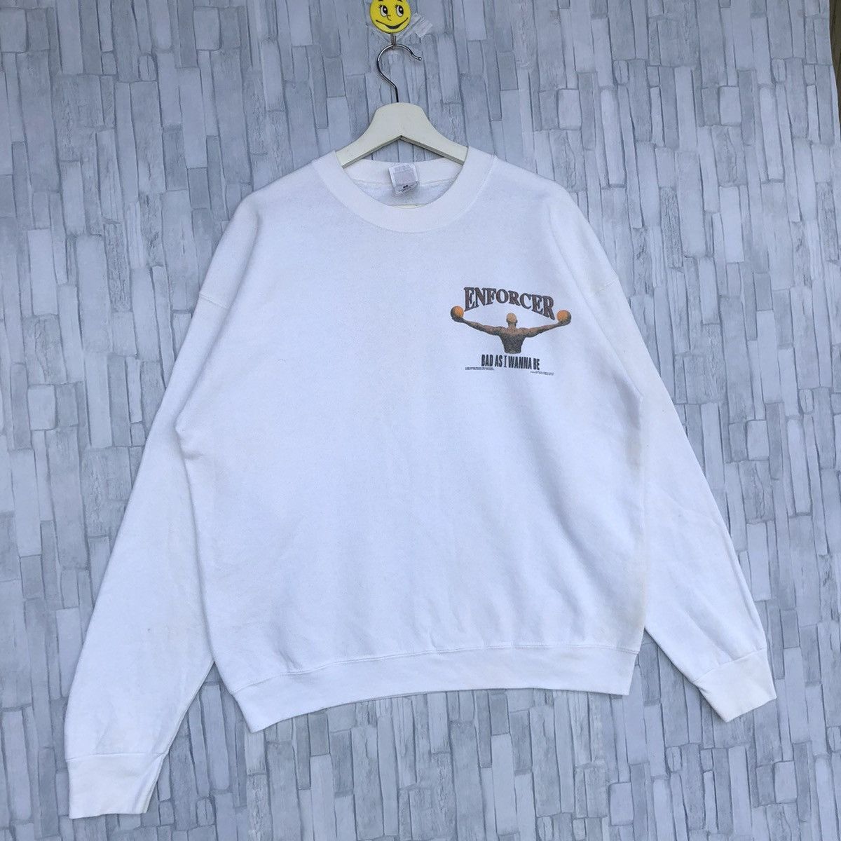 Vintage Vintage Dennis Rodman Bad As I Wanna Be Sweatshirt Jumper Size US L / EU 52-54 / 3 - 3 Thumbnail