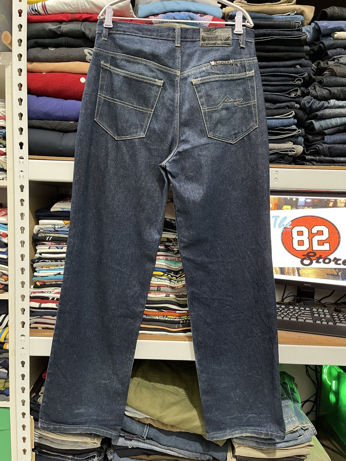 Avirex × Vintage Avirex Denim Systems Jeans vintage Taille 34 Size US 34 / EU 50 - 5 Thumbnail