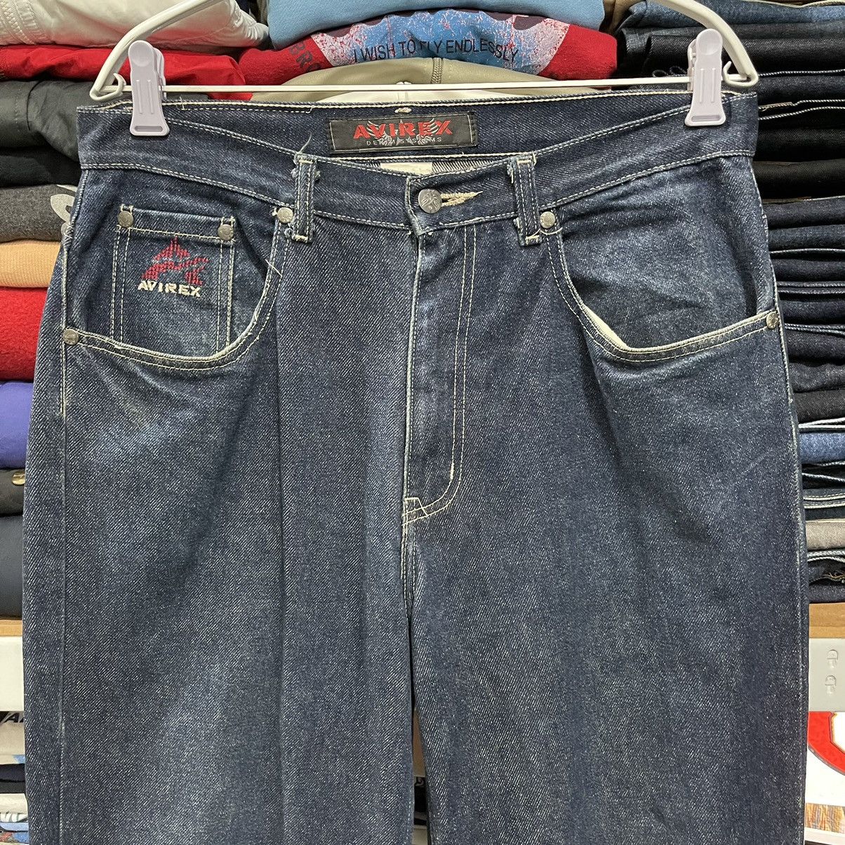 Avirex × Vintage Avirex Denim Systems Jeans vintage Taille 34 Size US 34 / EU 50 - 1 Thumbnail