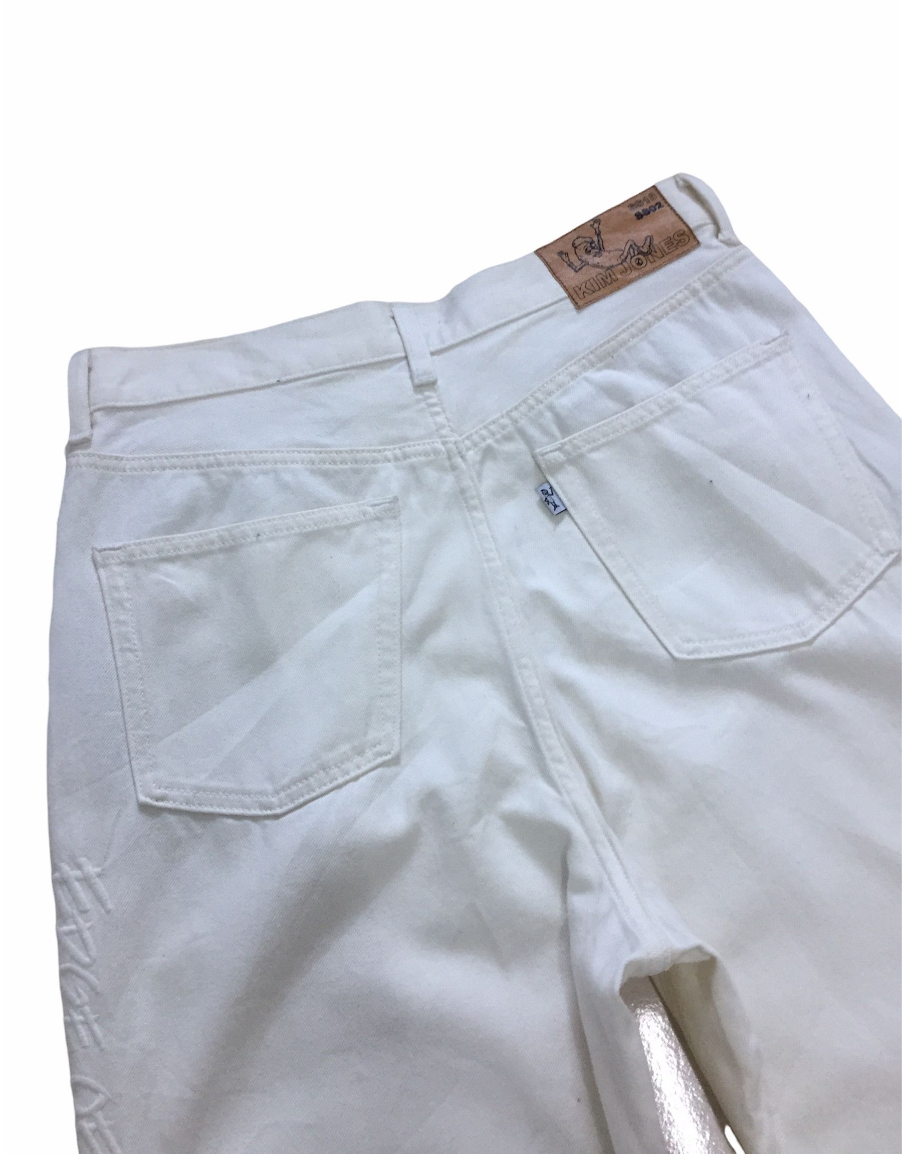 Kim Jones Kim Jones SS18 White Denim Pants Size US 30 / EU 46 - 4 Thumbnail