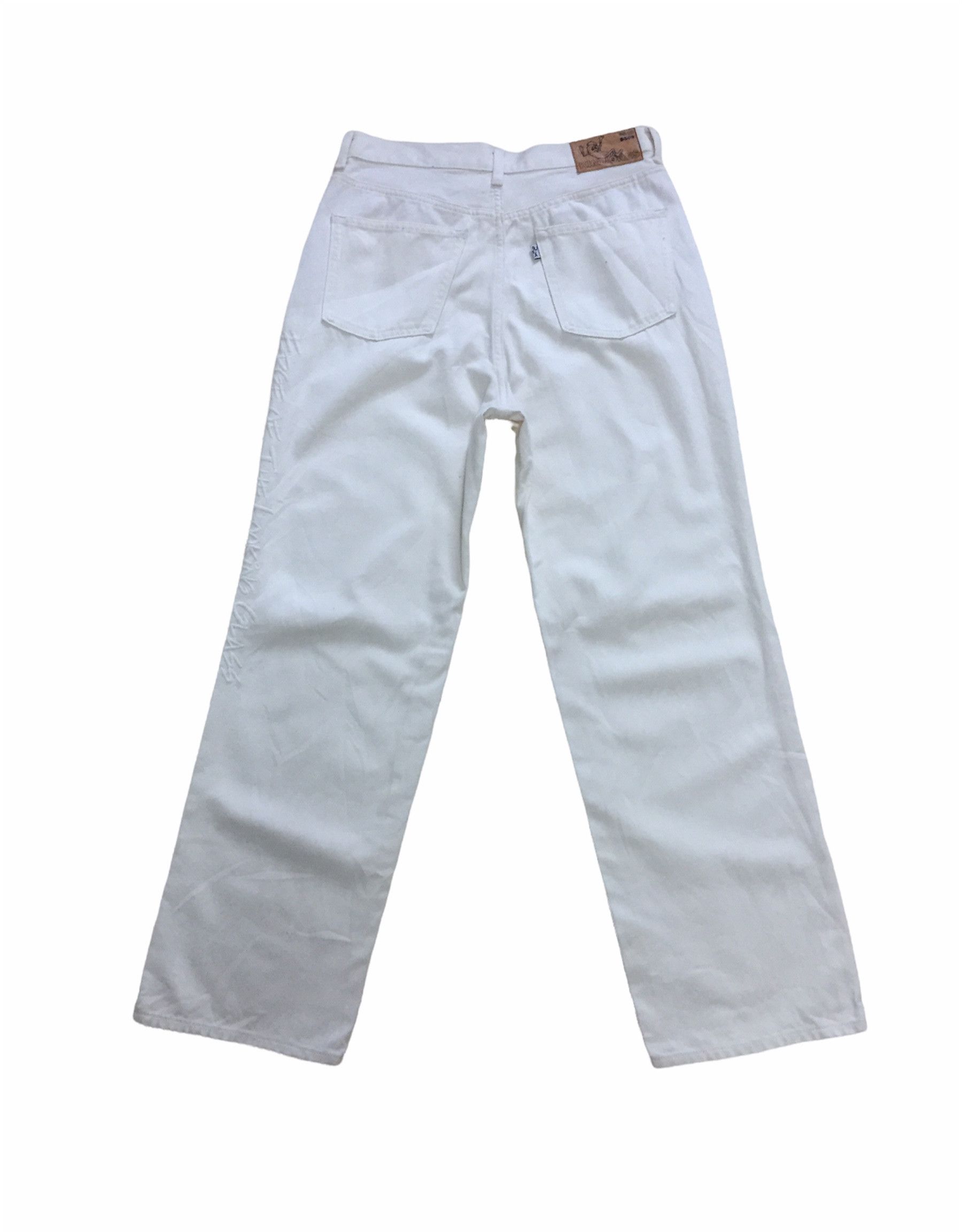 Kim Jones Kim Jones SS18 White Denim Pants Size US 30 / EU 46 - 3 Thumbnail