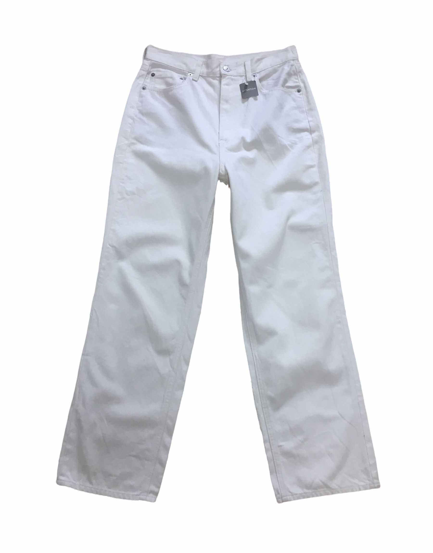 Kim Jones Kim Jones SS18 White Denim Pants Size US 30 / EU 46 - 1 Thumbnail