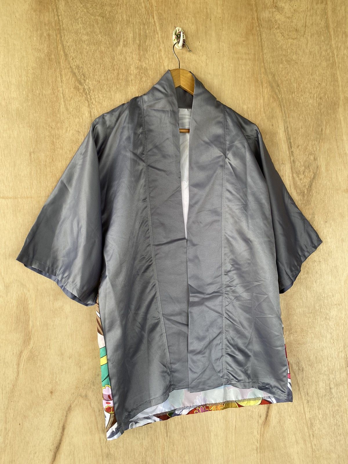 Anime × Japanese Brand Anime Kimono Jacket with Character Print - Colorful Design Size US L / EU 52-54 / 3 - 6 Thumbnail