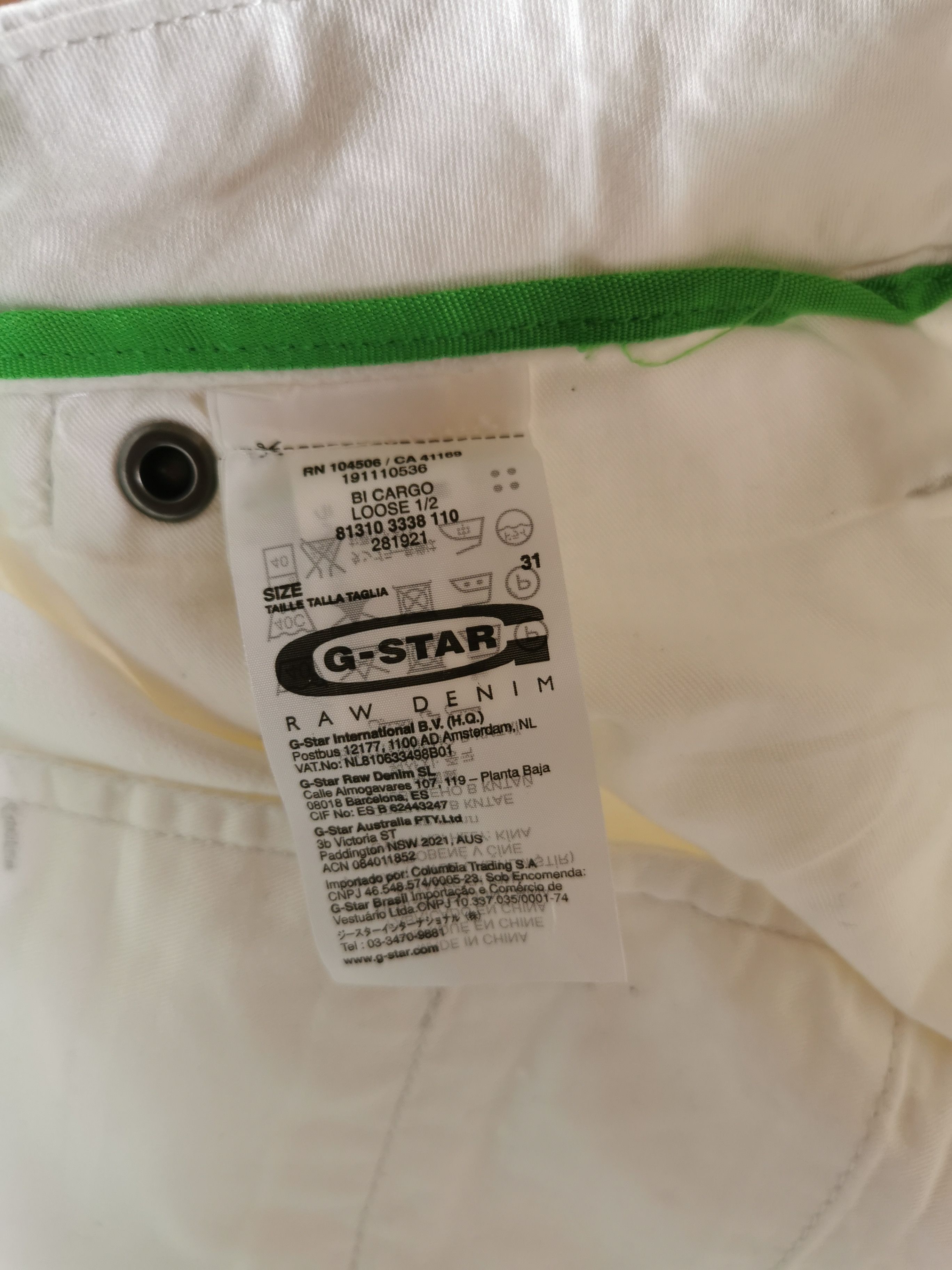 G-Star 🔥STEALS🔥 G Star Raw Bi Cargo Loose Shorts Size US 33 - 2 Thumbnail