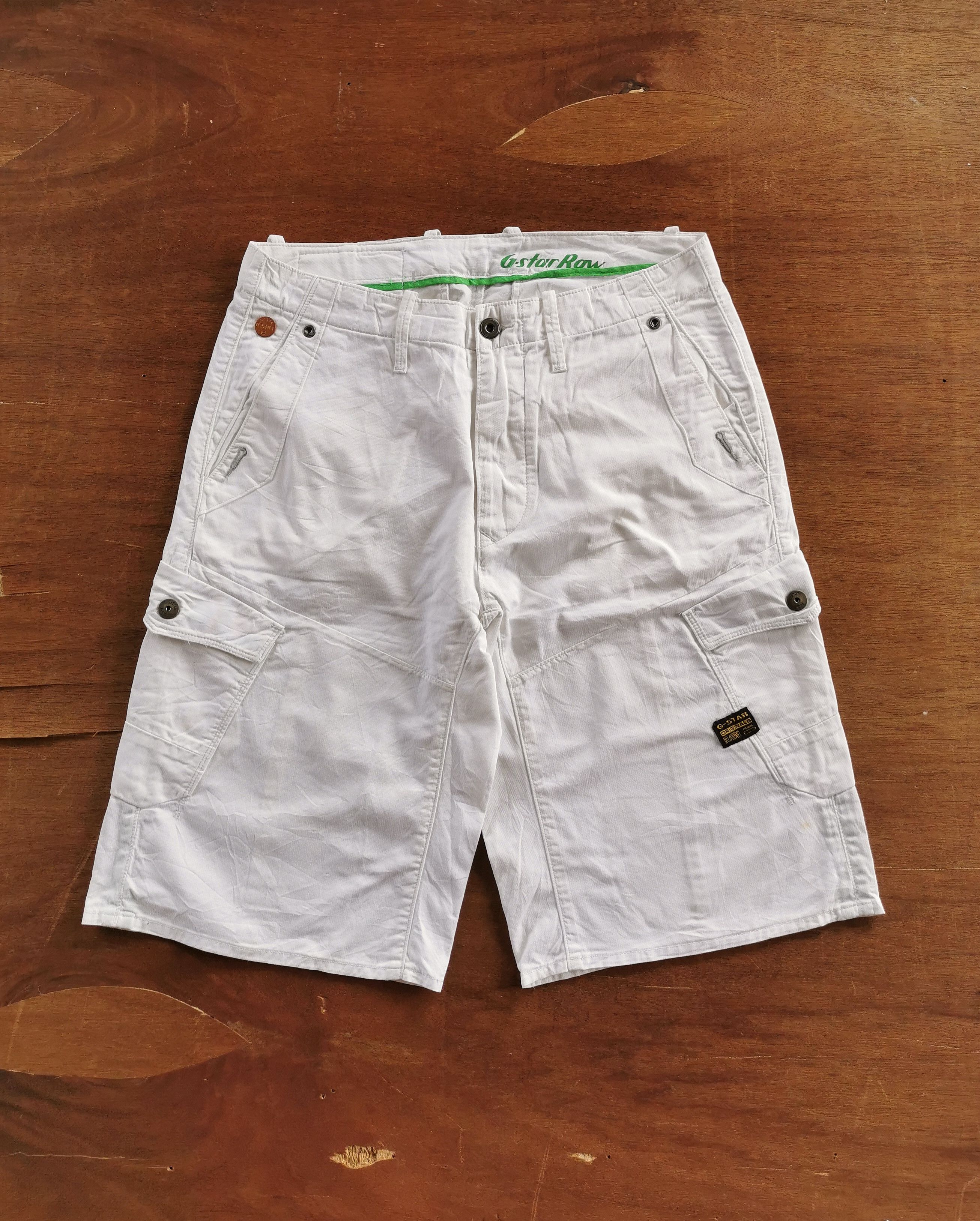 G-Star 🔥STEALS🔥 G Star Raw Bi Cargo Loose Shorts Size US 33 - 3 Thumbnail