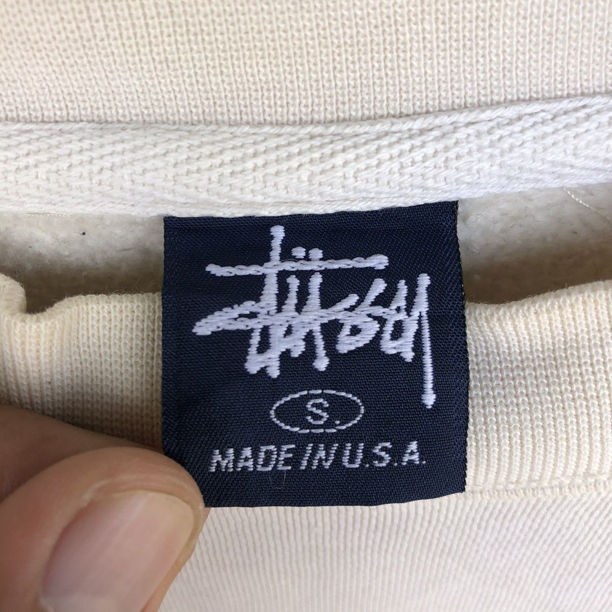 Stussy Vintage Stussy Streetwear Sweatshirt Jumper Pullover Size US S / EU 44-46 / 1 - 7 Thumbnail