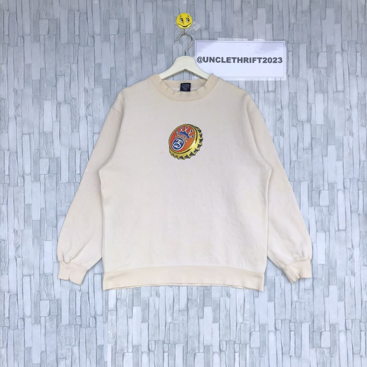Stussy Vintage Stussy Streetwear Sweatshirt Jumper Pullover Size US S / EU 44-46 / 1 - 1 Thumbnail