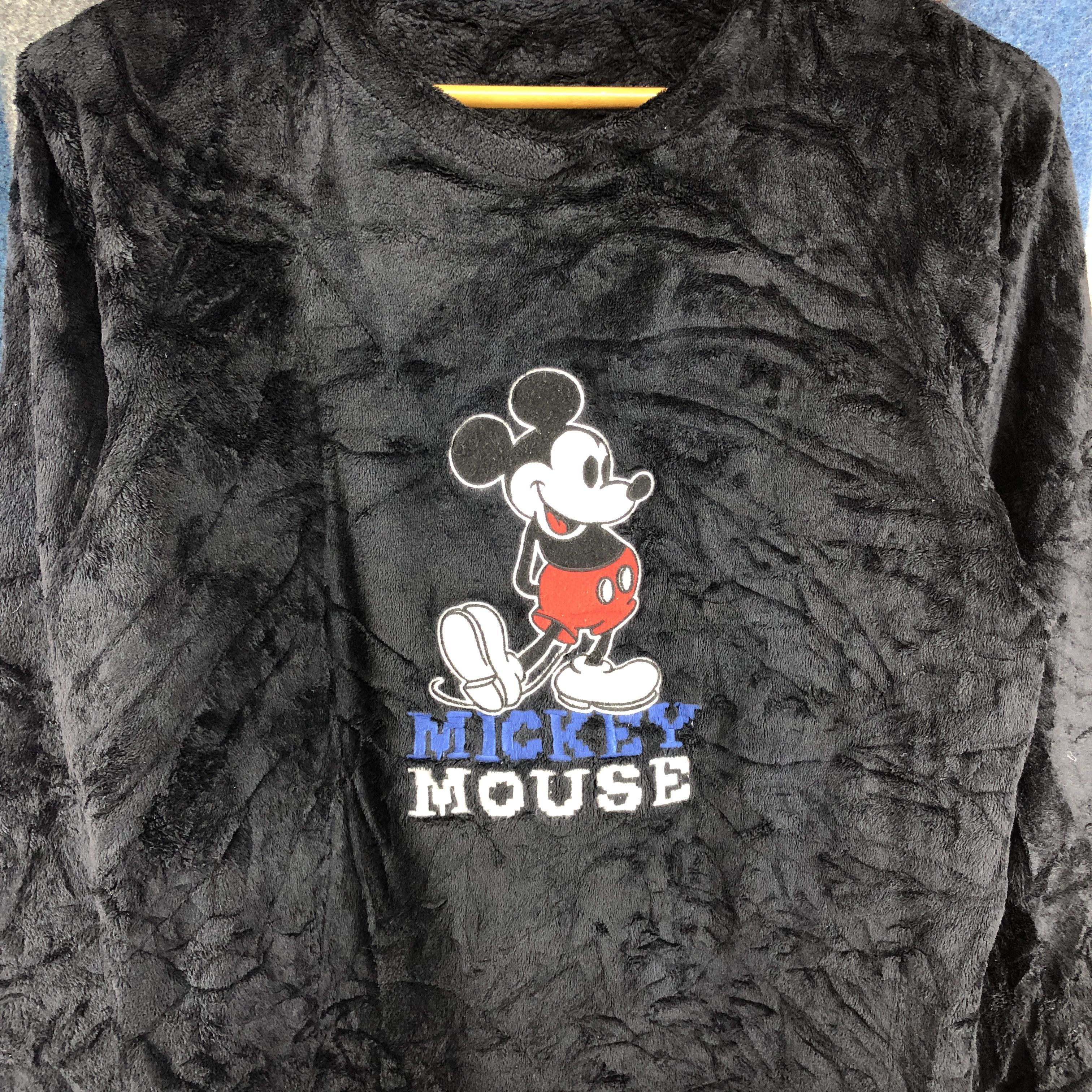 GU MICKEY MOUSE x GU Crew Neck Fleece Sweatshirt #09/A Size US S / EU 44-46 / 1 - 2 Thumbnail