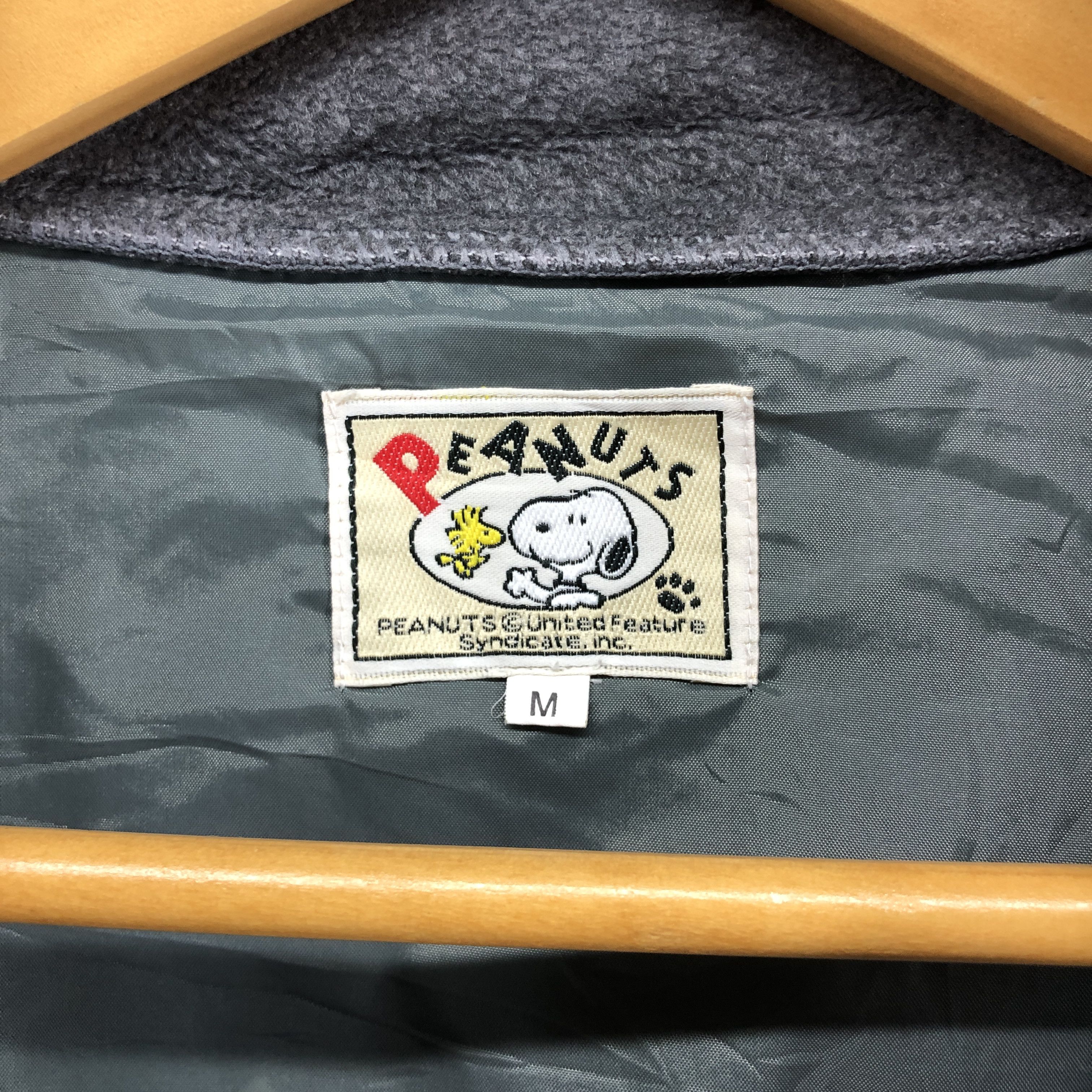 Peanuts PEANUTS SNOOPY Turtle Neck Zipper Fleece #022/B Size US M / EU 48-50 / 2 - 6 Thumbnail