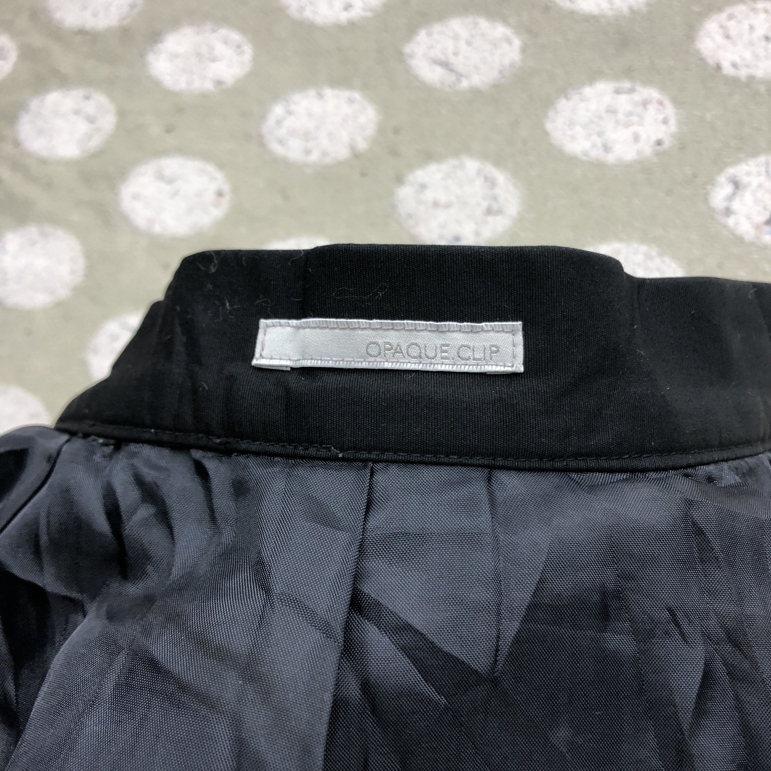 Japanese Brand OPAQUE CLIP Mini Skirt #2648-95 Size 25" / US 0 / IT 36 - 3 Thumbnail