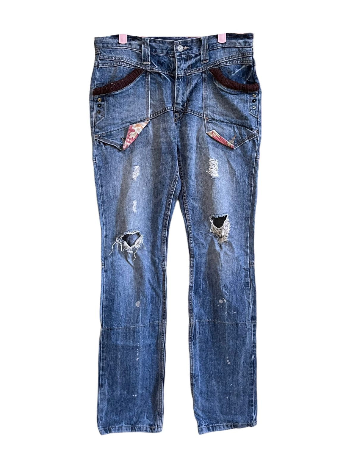 PPFM Distressed Jeans