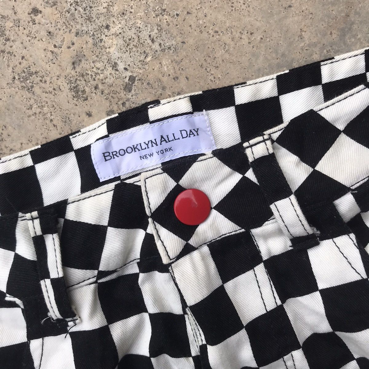Japanese Brand × Vintage Brooklyn All Day Checked Pants Size US 28 / EU 44 - 6 Thumbnail