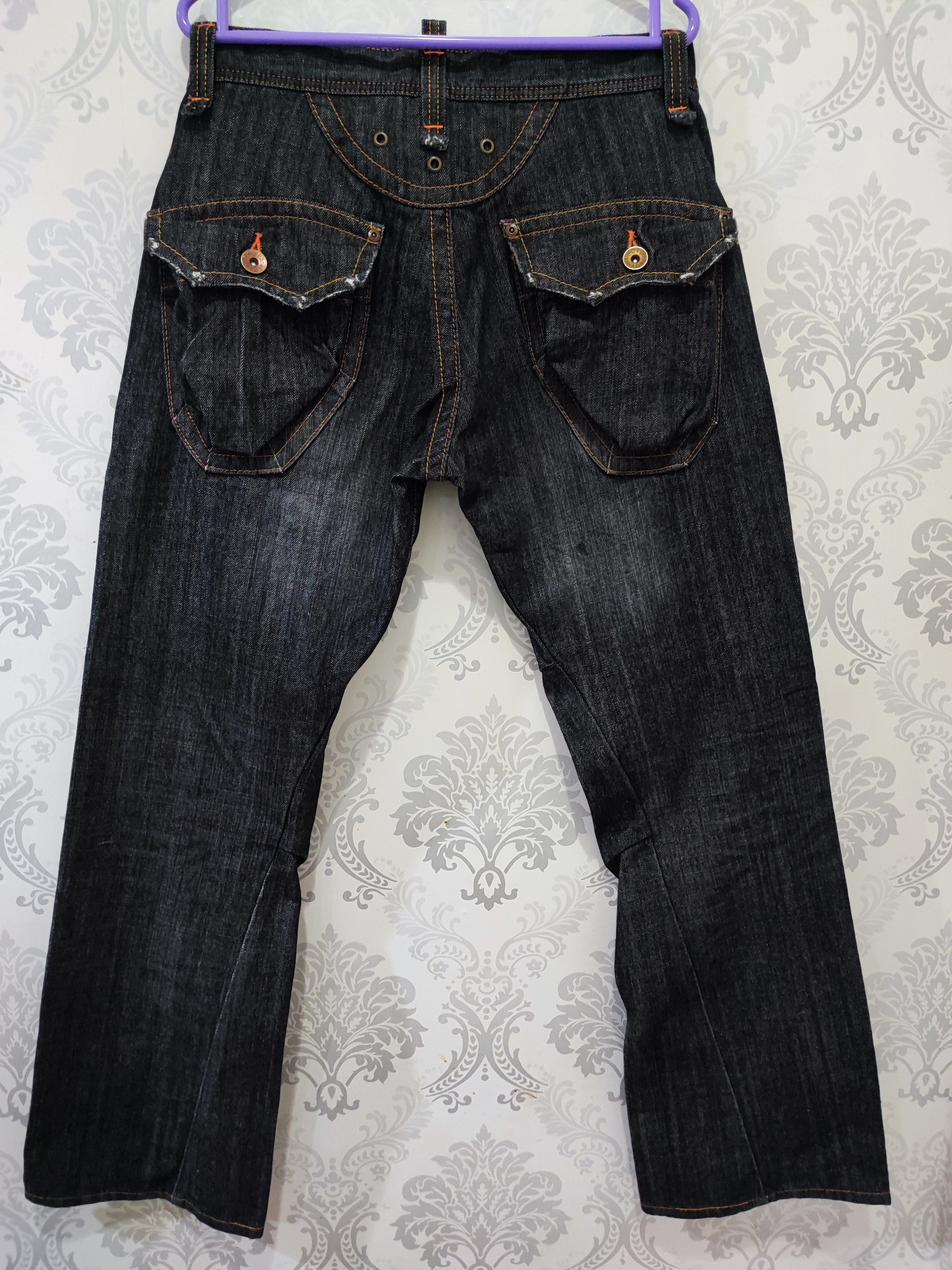 Japanese Brand Rare Design!! Edwin Multipocket Bootcut/Flare Jeans Size US 32 / EU 48 - 4 Thumbnail