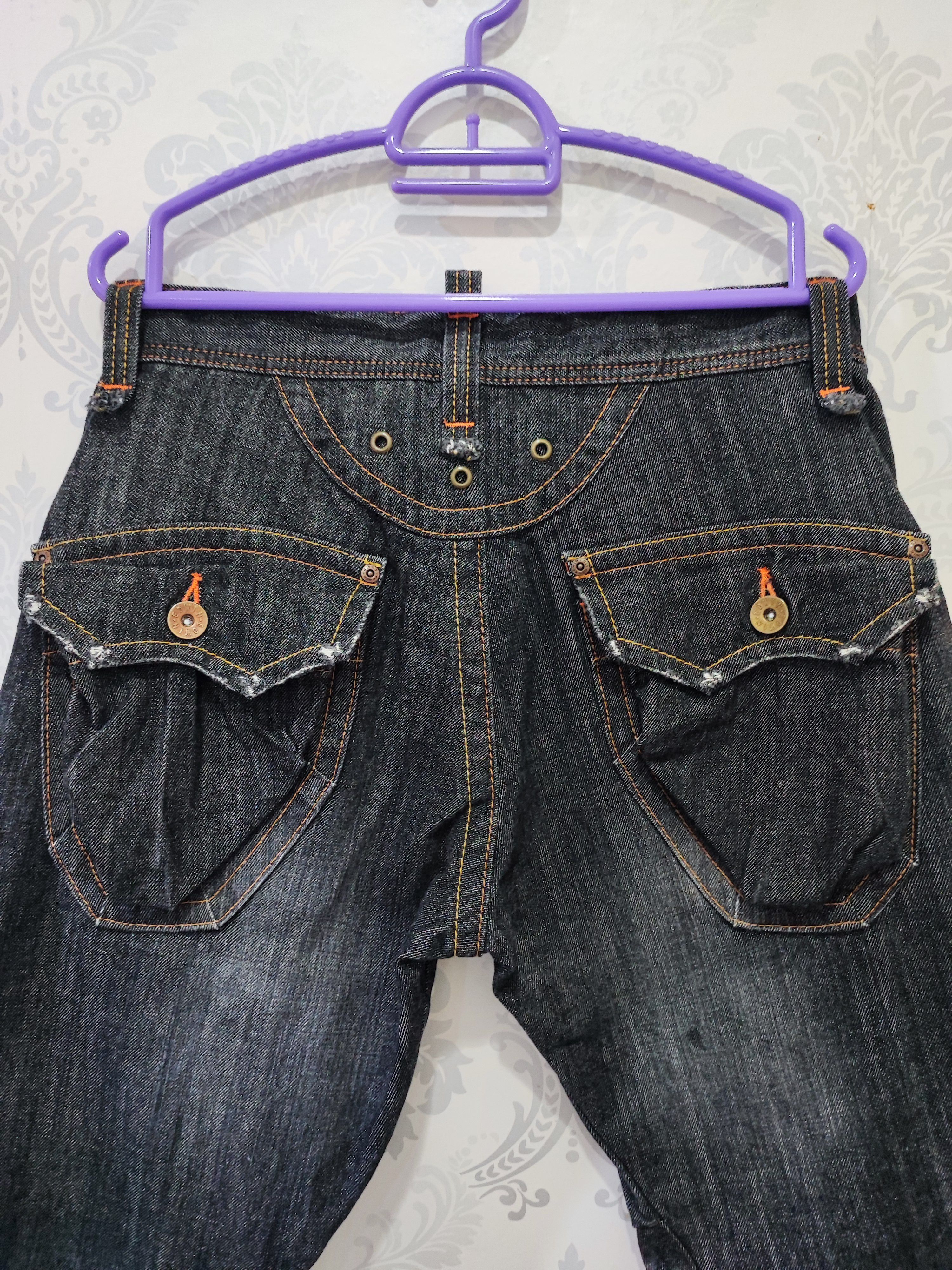 Japanese Brand Rare Design!! Edwin Multipocket Bootcut/Flare Jeans Size US 32 / EU 48 - 3 Thumbnail