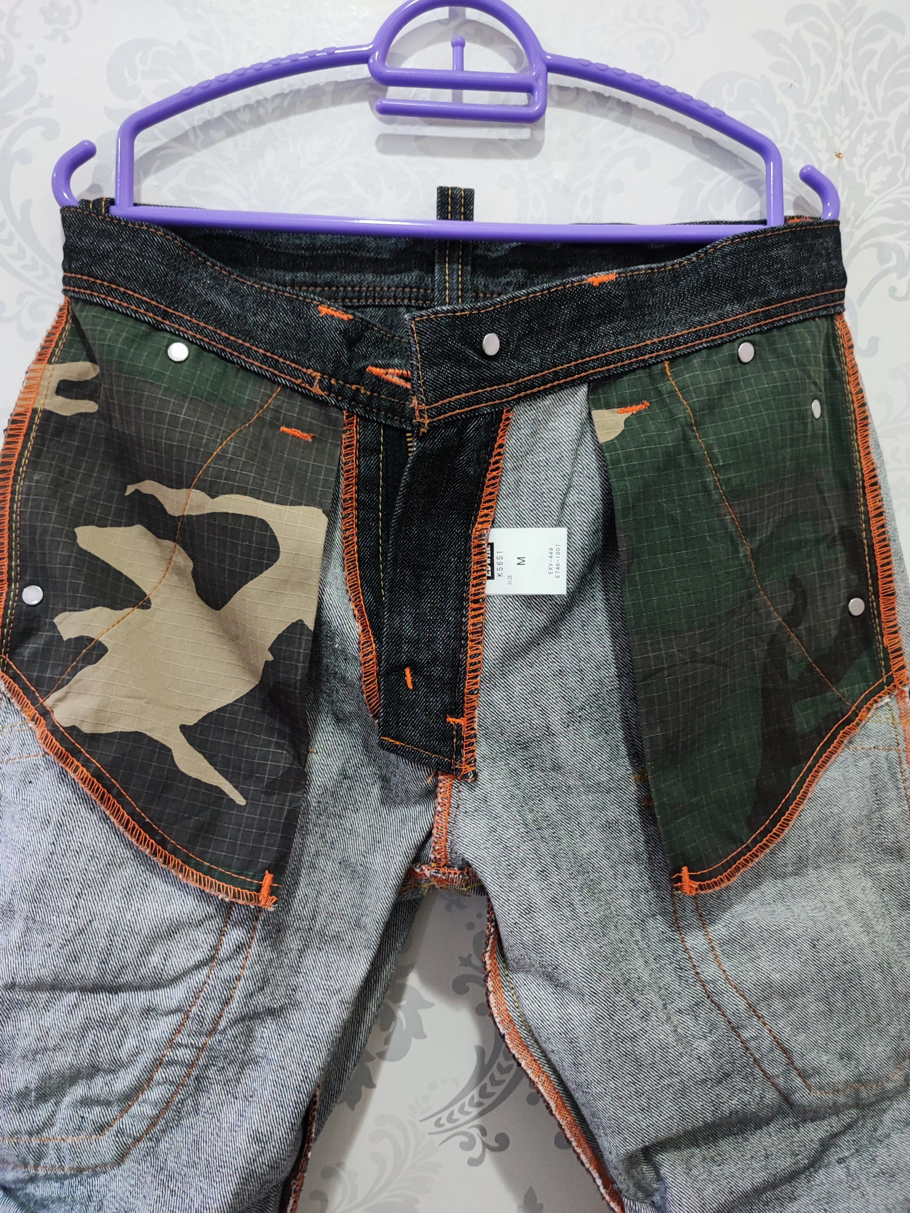 Japanese Brand Rare Design!! Edwin Multipocket Bootcut/Flare Jeans Size US 32 / EU 48 - 7 Thumbnail