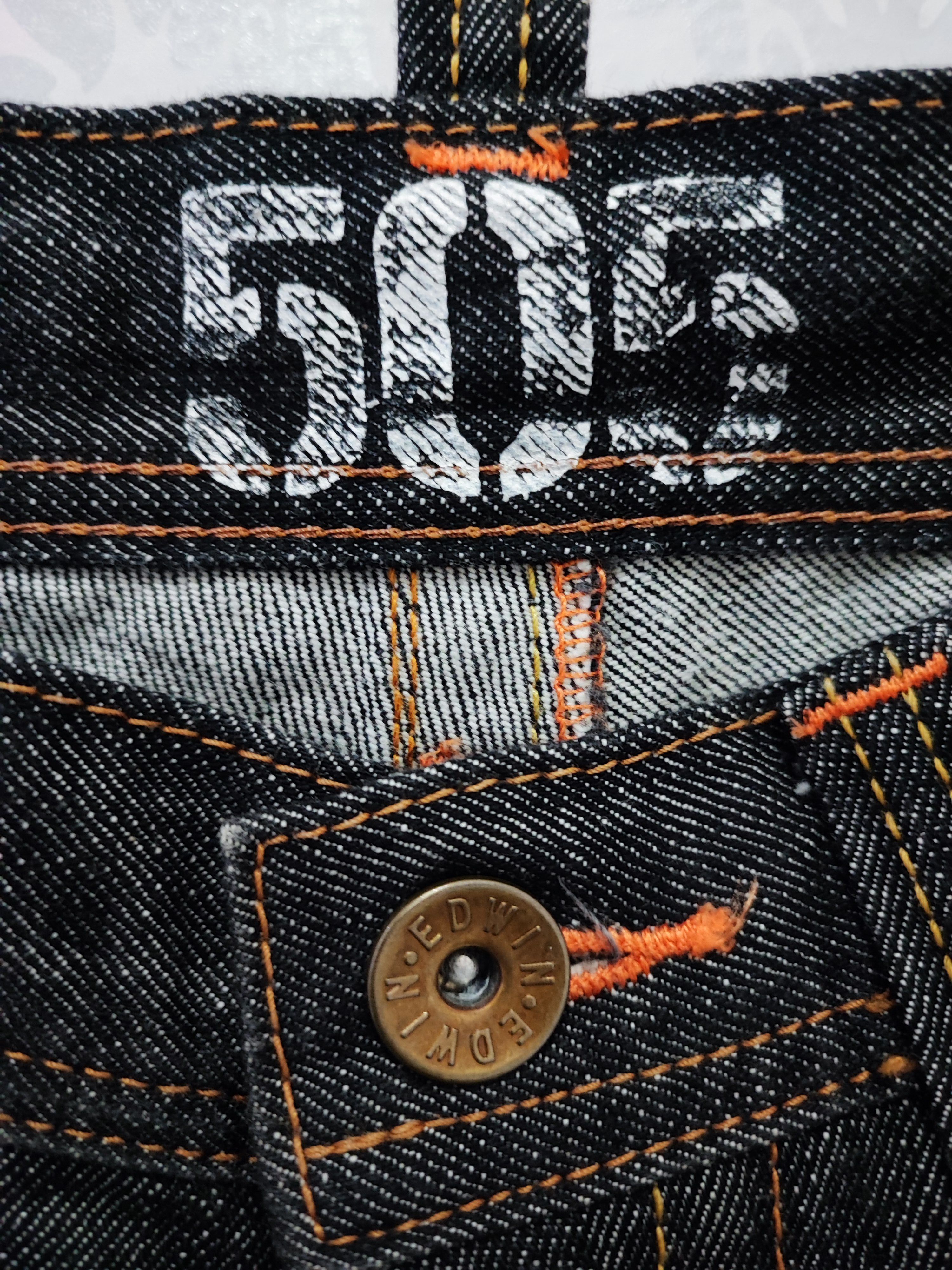 Japanese Brand Rare Design!! Edwin Multipocket Bootcut/Flare Jeans Size US 32 / EU 48 - 5 Thumbnail