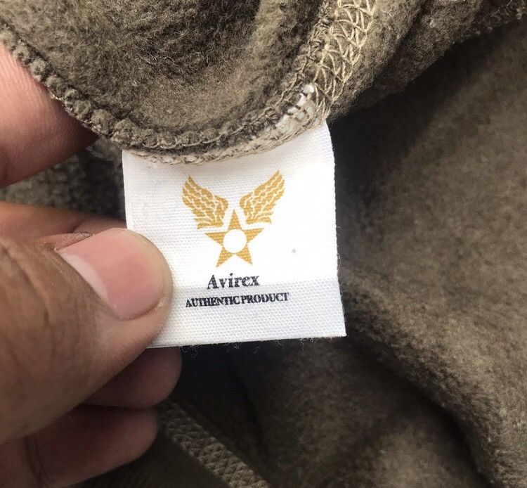 Avirex Vintage Avirex Air Force Neck Fleece Jacket Size US XL / EU 56 / 4 - 11 Thumbnail
