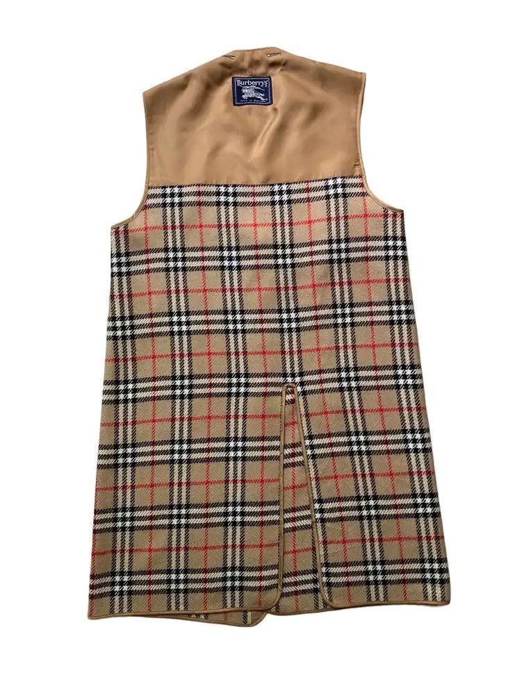 Burberry Burberry Vintage 90s Wool Vest/trenchcoat (add-on lining) Size US L / EU 52-54 / 3 - 7 Thumbnail