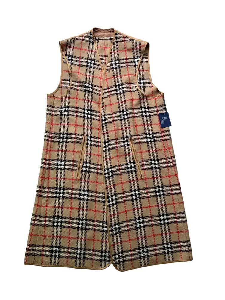 Burberry Burberry Vintage 90s Wool Vest/trenchcoat (add-on lining) Size US L / EU 52-54 / 3 - 3 Thumbnail
