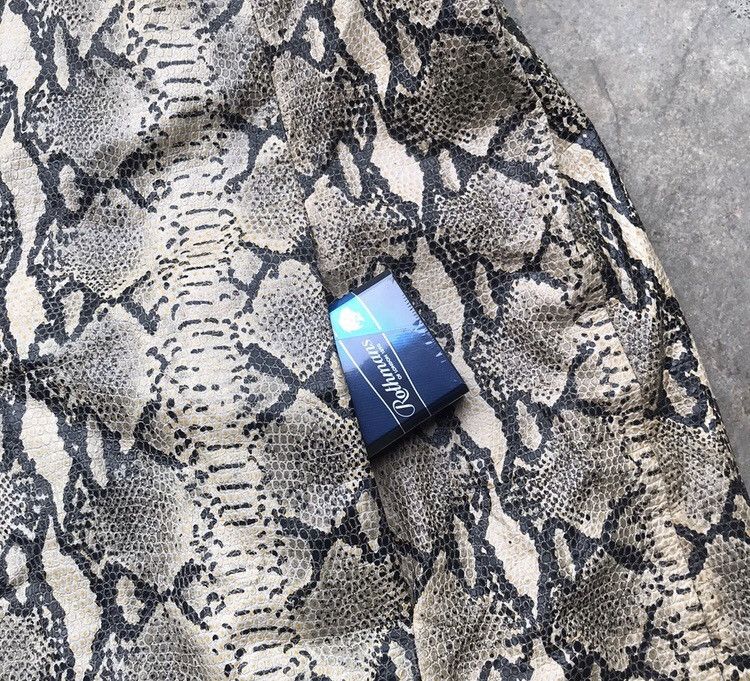 Designer × Japanese Brand Vintage Jane Fairy White Pyton Snakeskin Long Coat Jacket Size US M / EU 48-50 / 2 - 8 Thumbnail