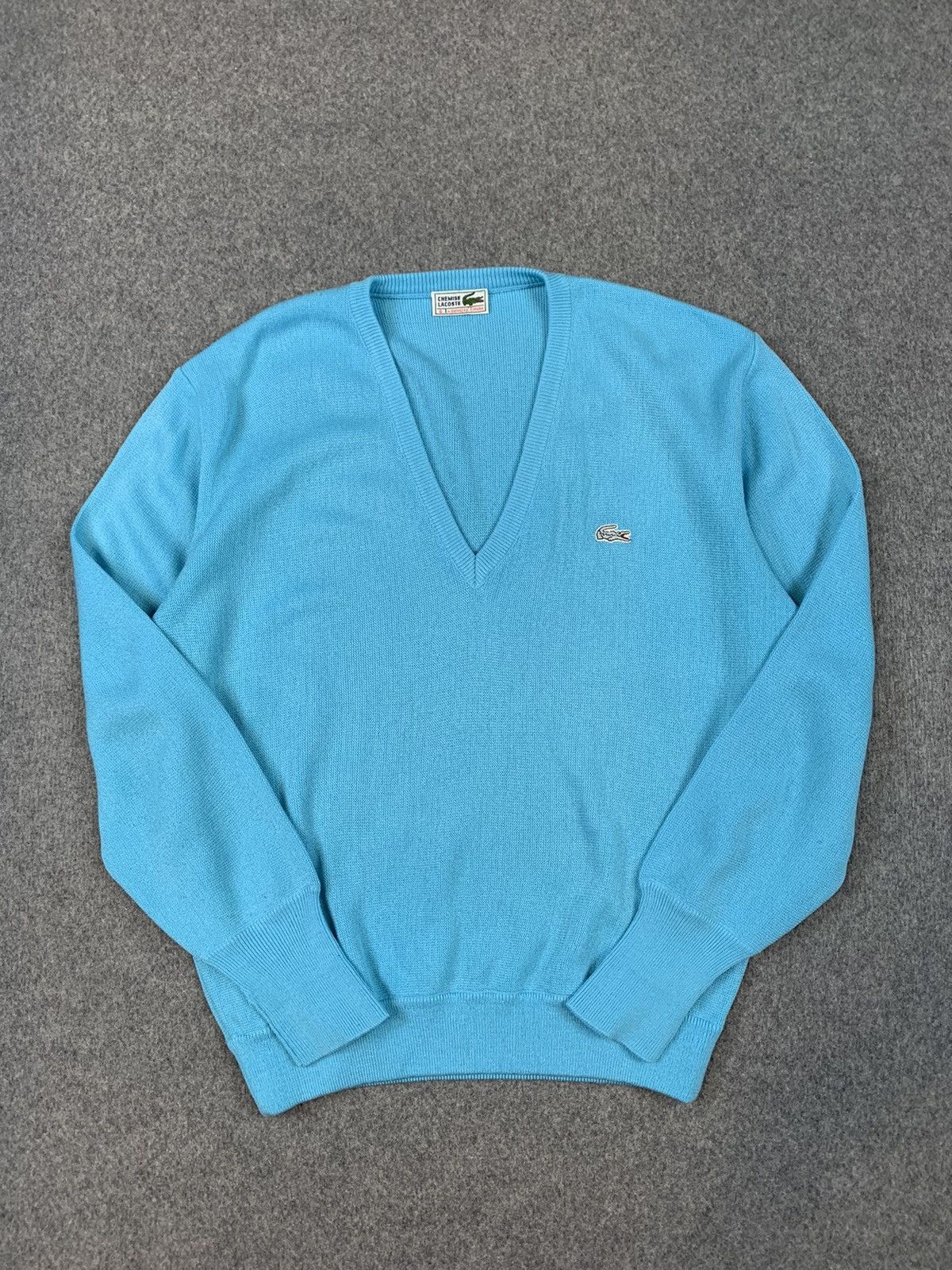 Lacoste Vintage Lacoste sweater Size US L / EU 52-54 / 3 - 3 Thumbnail