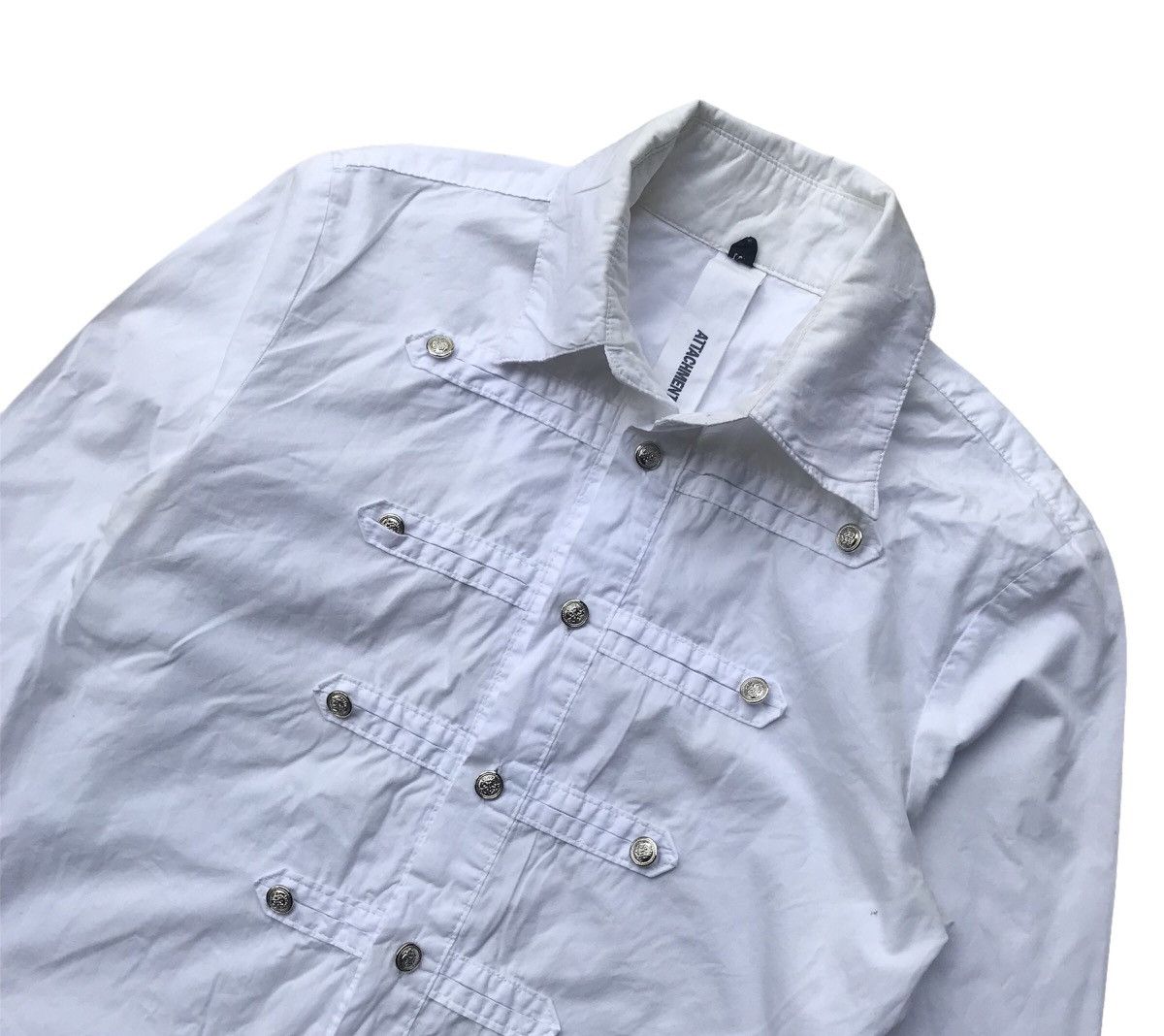 Attachment Vintage Attachment Military Style Long Sleeve Shirt Size US M / EU 48-50 / 2 - 2 Thumbnail