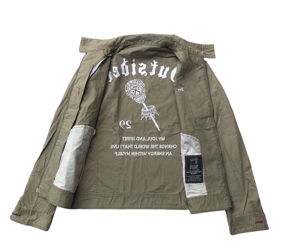 Japanese Brand Vintage 291295 Homme x Outsider Jacket Size US M / EU 48-50 / 2 - 2 Thumbnail