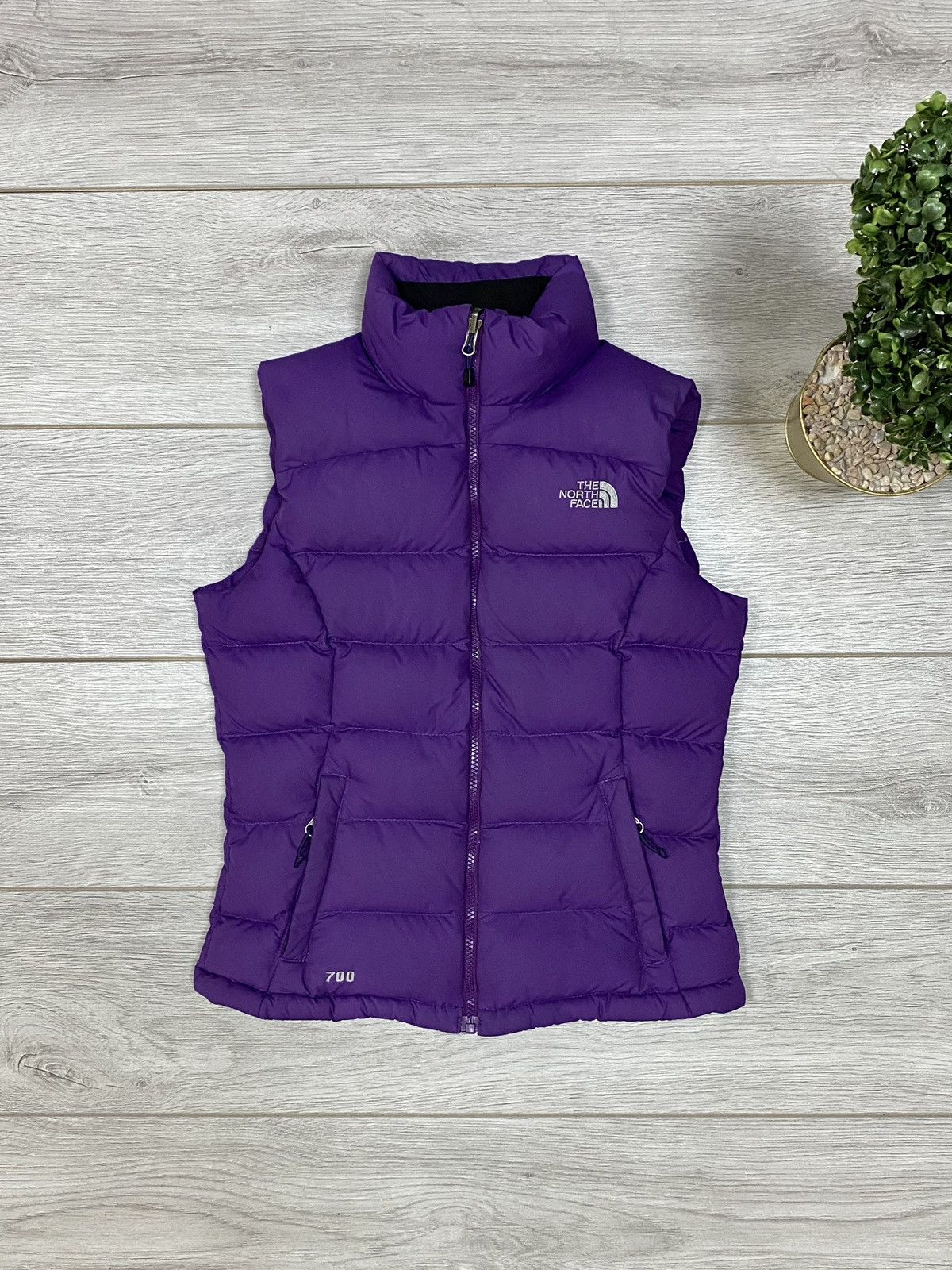 The North Face The North Face 700 purple women down vest Size XS / US 0-2 / IT 36-38 - 2 Thumbnail