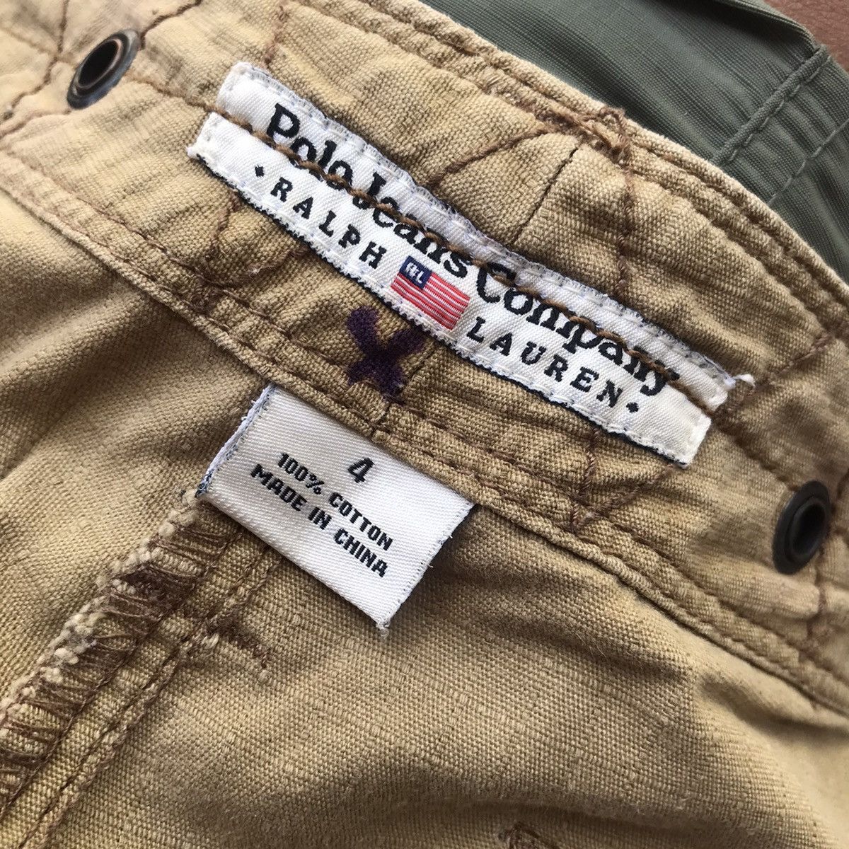 Polo Ralph Lauren × RRL Ralph Lauren Vintage Polo Jeans Company Tactical Combat Pants Size US 33 - 7 Thumbnail