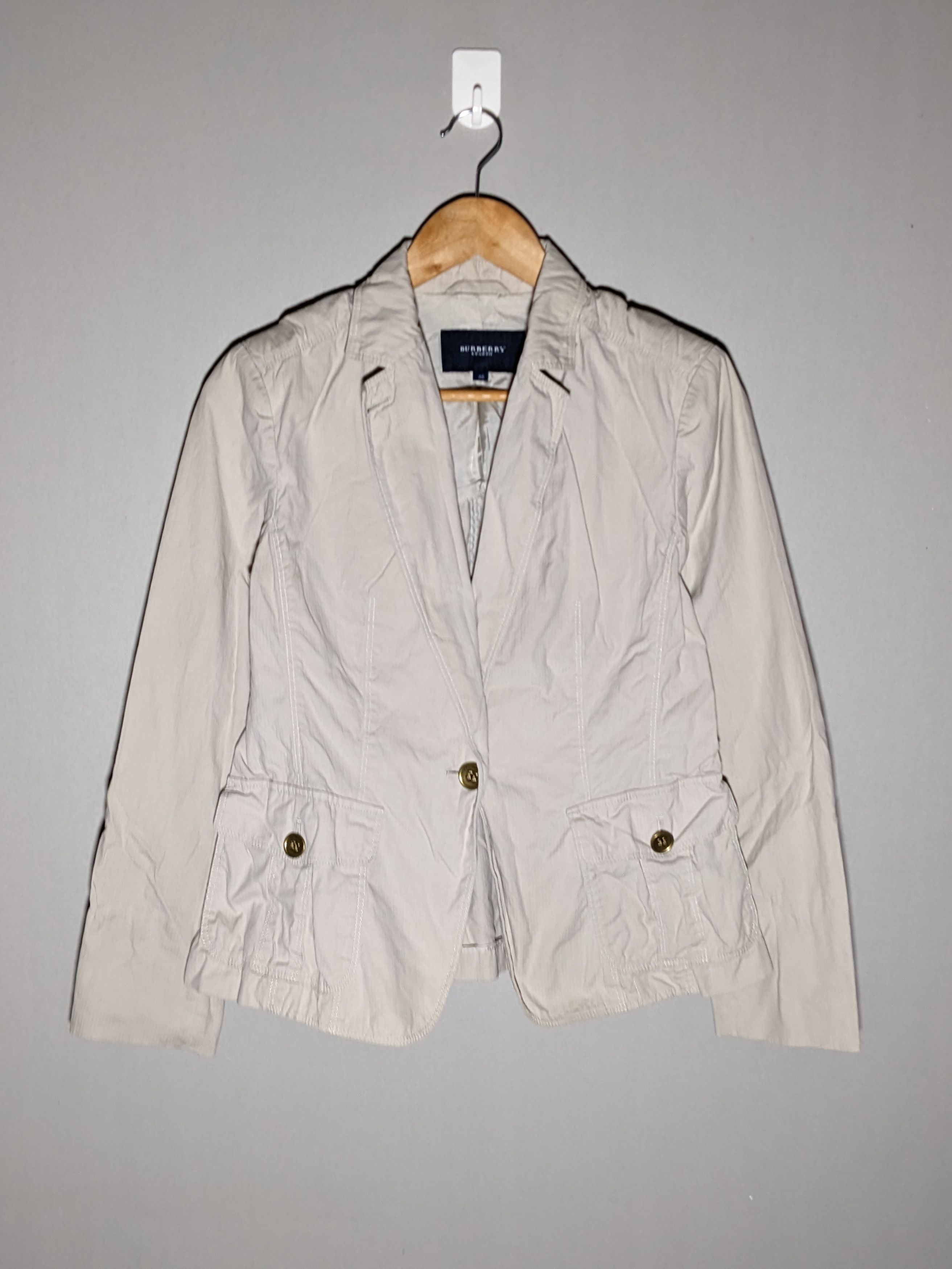 Burberry London Womens Blazer Jacket