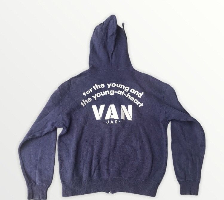 Japanese Brand × Van Vintage Van Jac Back Hit Logo Hoodie Size US M / EU 48-50 / 2 - 1 Thumbnail