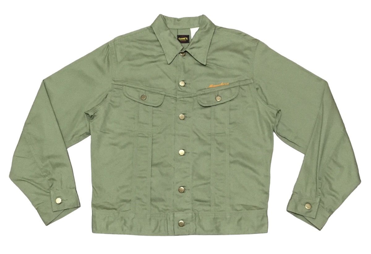 Japanese Brand × Sugar Cane × Vintage Rare Vintage Japanese Brand Sugar Cane Trucker Jacket 1990s Size US M / EU 48-50 / 2 - 1 Thumbnail