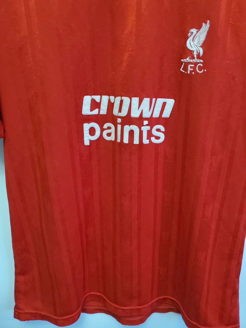 Liverpool 1985/1987 Retro football shirt jersey Score Draw