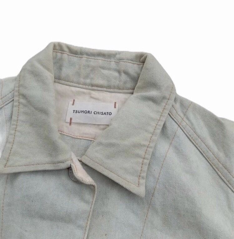 Issey Miyake × Tsumori Chisato Vintage 90’s Issey Miyake Denim 4 Pocket Chore Jacket Size US M / EU 48-50 / 2 - 2 Thumbnail
