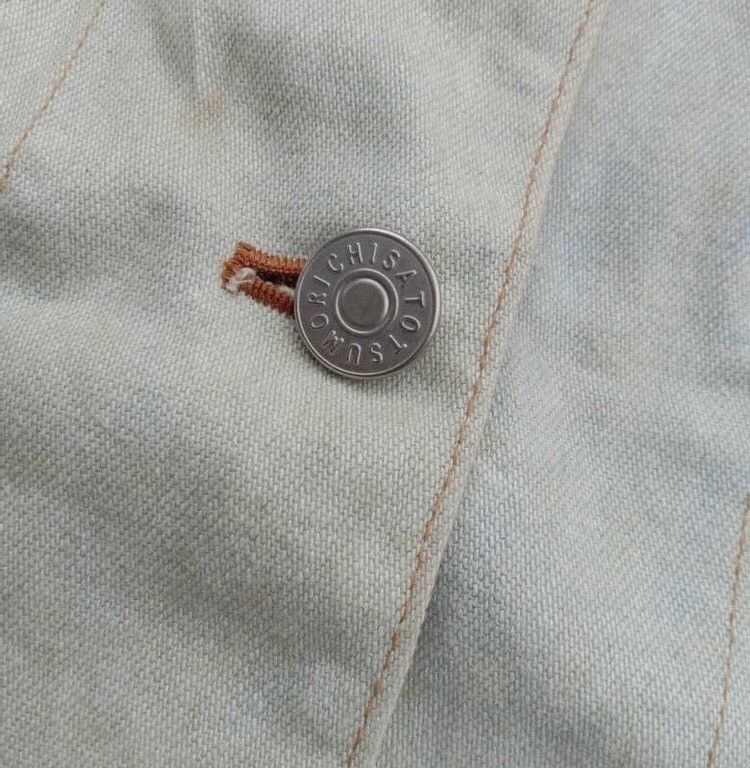 Issey Miyake × Tsumori Chisato Vintage 90’s Issey Miyake Denim 4 Pocket Chore Jacket Size US M / EU 48-50 / 2 - 6 Thumbnail