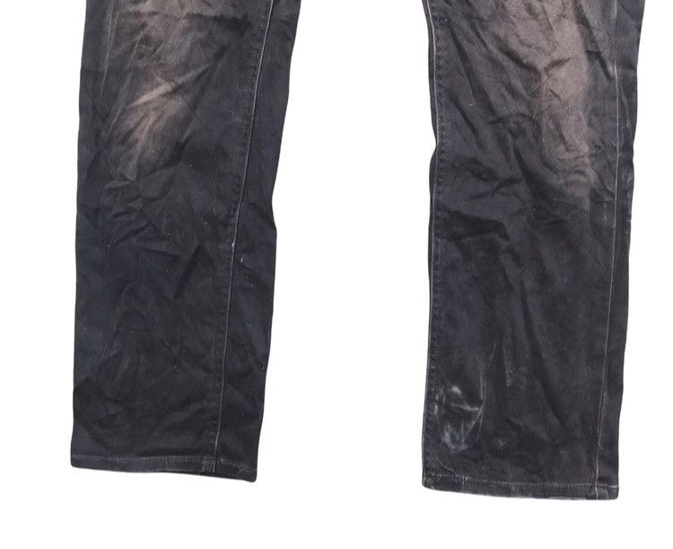 Lee × Vintage Vintage Lee Rider Zipper Buckle Back Sun Faded Denim Size US 34 / EU 50 - 3 Thumbnail