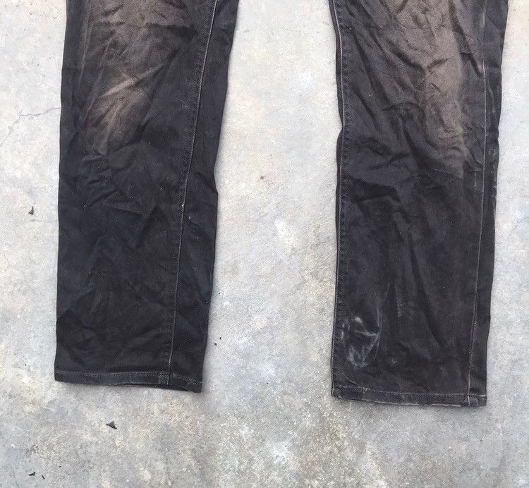 Lee × Vintage Vintage Lee Rider Zipper Buckle Back Sun Faded Denim Size US 34 / EU 50 - 5 Thumbnail
