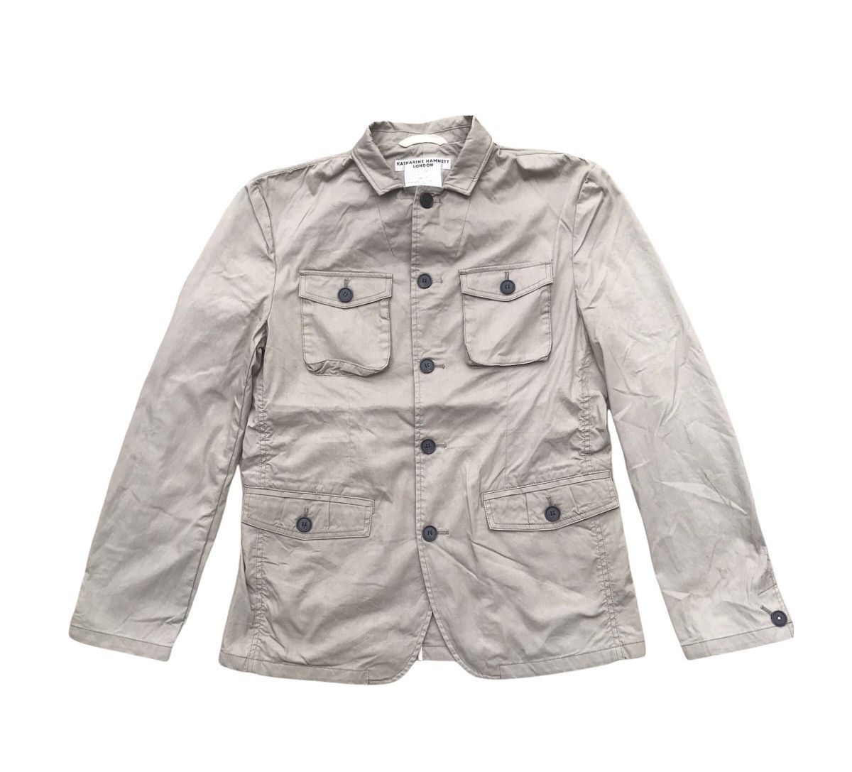 Katharine Hamnett London Archival Katharine Hamnett Military Blouson Jacket Size US L / EU 52-54 / 3 - 1 Thumbnail