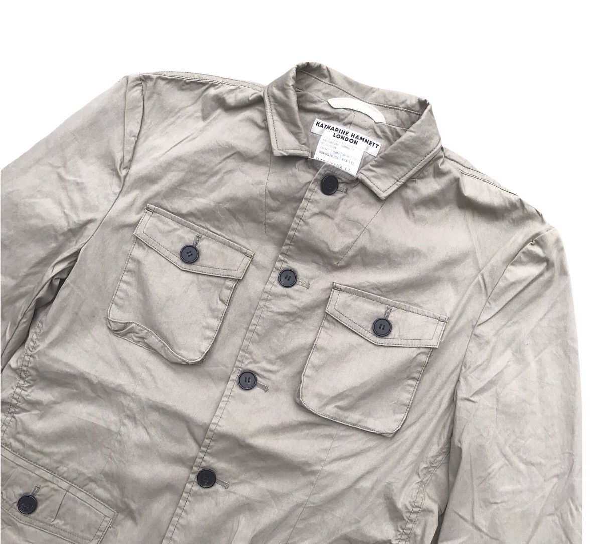 Katharine Hamnett London Archival Katharine Hamnett Military Blouson Jacket Size US L / EU 52-54 / 3 - 2 Thumbnail