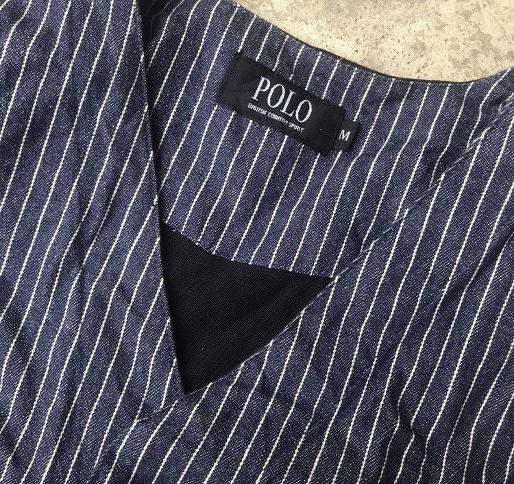 Polo Ralph Lauren Vintage Polo British Country Spirit Wabash Indigo Blue Vest Size US M / EU 48-50 / 2 - 3 Thumbnail