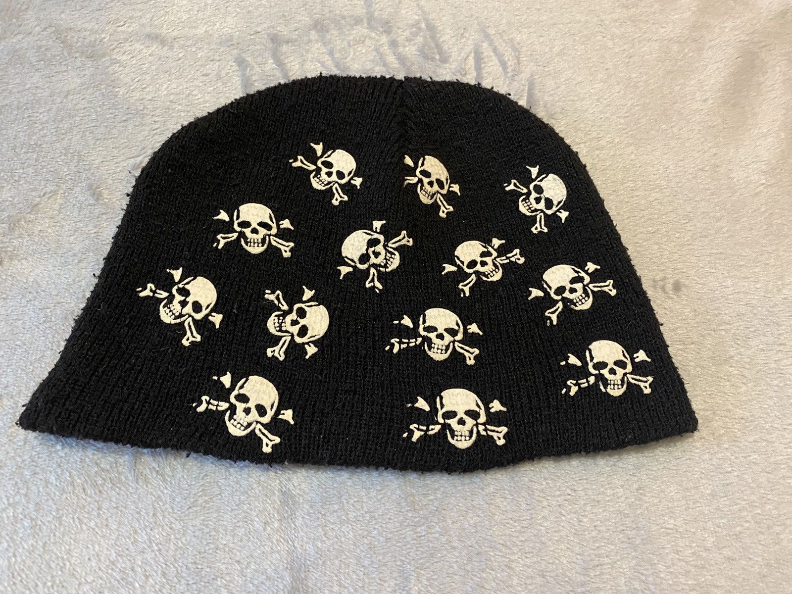 Other Vintage Sculls monogram hat style y2k Size ONE SIZE - 1 Thumbnail
