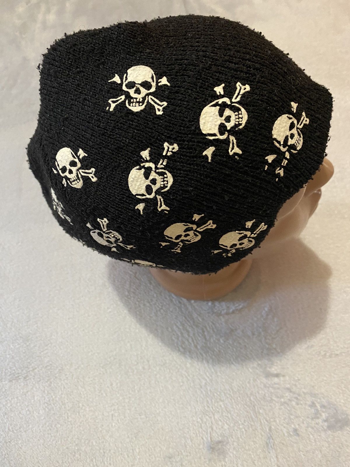 Other Vintage Sculls monogram hat style y2k Size ONE SIZE - 4 Thumbnail