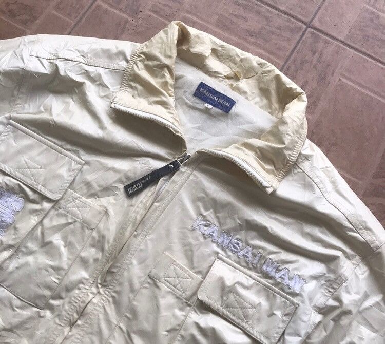 Kansai Yamamoto Vintage Kansai Yamamoto Man Plastic Jacket Size US L / EU 52-54 / 3 - 8 Thumbnail